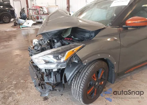 2019 Nissan Kicks Sr из США, поврежденный, VIN 3N1CP5CU9KL551251